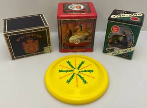 lot 177 image: Misc. Collectible Tobacco Tins & More