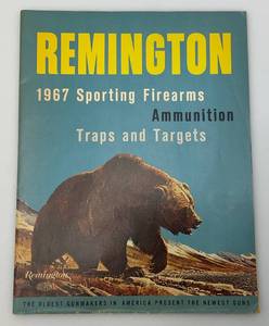 lot 179 image: 1967 REMINGTON Sporting Firearms Catalog