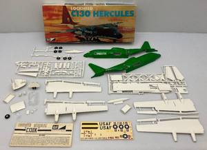 lot 188 image: Vintage MPC 172 Lockhead Model Kit No. 2-3400 Complete Parts New In Bag (Someone Painted Body) In Original Box