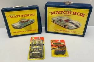 lot 190 image: 1967 & 68 MATCHBOX Carrying Cases & Some Cars (NOC)