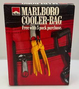 lot 193 image: Vintage Marlboro Cooler Bag (NIB)
