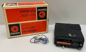 lot 200 image: Vintage CLARION PA-828A Auto Reverse Cassette Car Stereo With F.FWDREW In Original Box (UNTESTED)