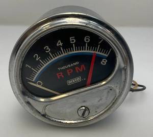 lot 214 image: Vintage DIXCO Electric Corp. RPM Gauge 3 34