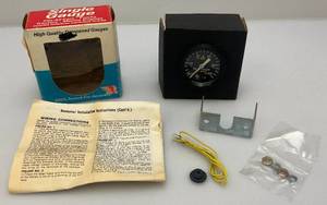 lot 220 image: Vintage TRW Oil Pressure Gauge 2 In Original Box