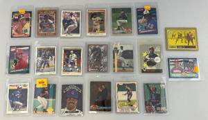 lot 234 image: Misc. Sports Cards Including Mark Mcgwire Rookie Card And More (In Protective Sleeves)