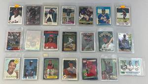 lot 235 image: Misc. Sports Cards Including Sammy Sosa And More (In Protective Sleeves)