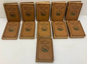 lot 247 image: 1921 The Young Fzolks Treasury Volumes 1-11