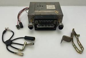 lot 255 image: 1960s-70s Push Button AMFM 8 Trac k Car Stereo Model No. 199-8PB (UNTESTED)