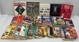 lot 273 image: Large Group Of misc. Sports Books & More