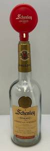 lot 314 image: Vintage SCHENLEY Reserve American Whiskey Bottle With Hard To Find Top Pump 24 Tall