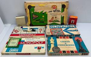 lot 327 image: Misc. Vintage Board Games And More