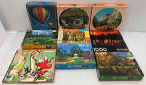 lot 330 image: Misc. Vintage Jigsaw Puzzles
