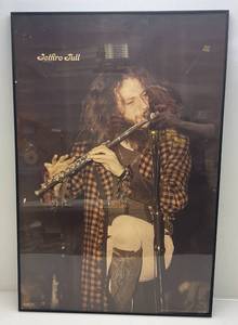 lot 340 image: 1973 Studio One JETHRO TULL Original Poster Framed 24 x 36