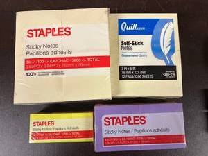 lot 126 image: Miscellaneous Sticky Notes