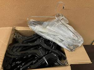 lot 88 image: Metal and Plastic Hangers
