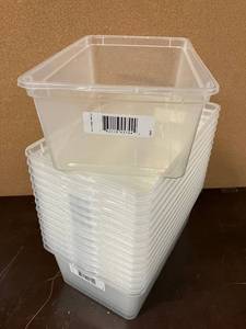 lot 74 image: Six Quart Bins