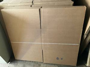 lot 27 image: Large Cardboard Boxes