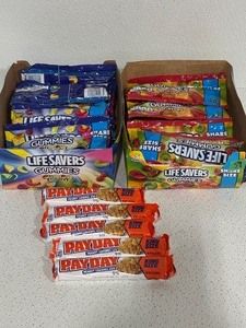 lot 59 image: Lifesaver Gummies and Payday Candy Bars