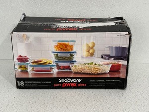 lot 3 image: Pyrex Glass Snapware Container Set