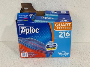 lot 11 image: Ziploc Quart Freezer Bags