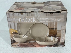 lot 29 image: Over & Back Dinnerware Set