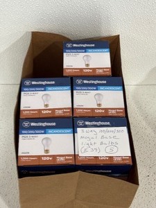 lot 44 image: Light Bulbs
