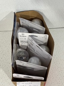 lot 46 image: Globe Light Bulbs