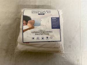 lot 32 image: Protect-a-Bed Sleep Well Kit - Queen