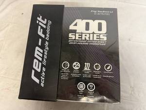 lot 50 image: King Sized Rem-Fit 400 Series Waterproof Fitted Sheet