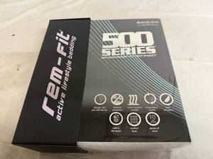 lot 52 image: Split Cal King Sized Rem-Fit 400 Series Waterproof Fitted Sheet