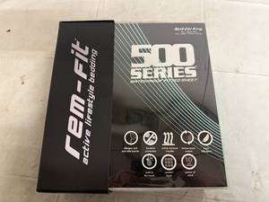 lot 55 image: Split Cal King Sized Rem-Fit 400 Series Waterproof Fitted Sheet