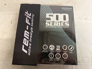 lot 57 image: Split Cal King Sized Rem-Fit 400 Series Waterproof Fitted Sheet