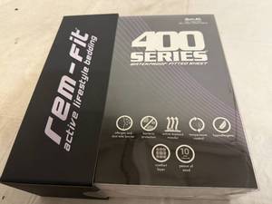 lot 99 image: Twin XL Rem-Fit 400 Series Waterproof Fitted Sheet