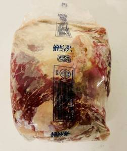 lot 32 image: E. 12.25lbs Black Angus Boneless Beef Top Sirloin-U.S.D.A. Choice