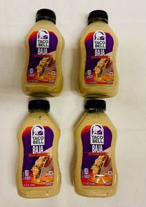 lot 272 image: 4x 12oz Taco Bell Baja Creamy Sauce