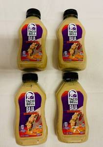 lot 273 image: 4x 12oz Taco Bell Baja Creamy Sauce