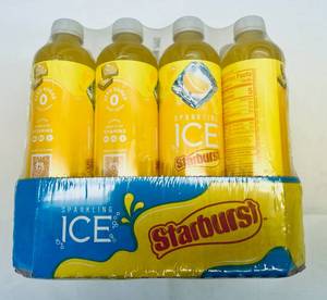 lot 80 image: 12x Sparkling Ice Starburst-Lemon