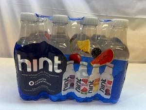 lot 233 image: MM. 12x 16oz Hint Water-Assorted 4 Flavors