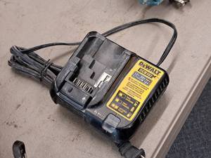lot 820 image: DeWalt 12V Max  20V Max Lithium Ion Battery Charger DCB107