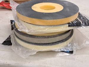 lot 996 image: Lot of (6) Norton Abrasives 9 Hook & Loop Drywall Sanding Back-up Pads (fits Porter-Cable Model 7800) 03292
