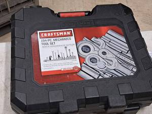 Craftsman® Mechanic's Tool Set - 1/4", 3/8" and 1/2" Drive Tools, 6pt Wrenches | SAE/Metric 150-piece