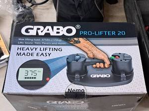 lot 706 image: Grabo Pro-Lifter 20 375-lbs Heavy Lifting Suction Cup