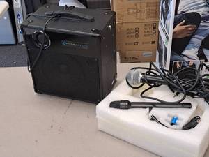 lot 740 image: Technical Pro Speaker with (2) Microphones