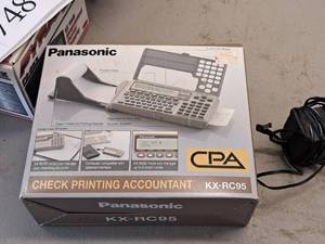 lot 746 image: Panasonic Check Printing Accountant KX-RC95