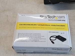 lot 761 image: StarTech 3-Port USB 3.0 Hub