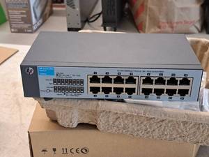 lot 763 image: HP 1410-16G Switch J9560A