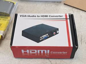 lot 767 image: VGA  Audio to HDMI Converter