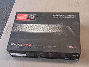 lot 752 image: Slingbox Pro-HD High Definition Video  Multiple Inputs  Built-In TV Tuner (New)