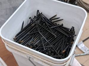 lot 1018 image: Lot of (1 Bucket) Mule-Hide Fasteners 6 Screws  #3 Phillips Drive