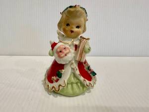 lot 17 image: LEFTON Christmas Angel Girl Bell